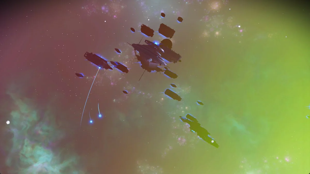Fractal visuals and painterly nebulae